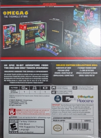 Omega 6: The Triangle Stars - Deluxe Edition Box Art