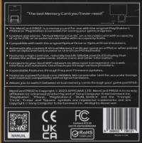 8BitMods MemCard Pro2 (aqua) Box Art