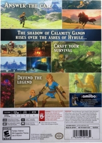 Legend of Zelda, The: Breath of the Wild (Bonus Explorer's Guide & Map) Box Art
