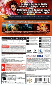 Demon Slayer: Kimetsu no Yaiba: The Hinokami Chronicles 2 Box Art