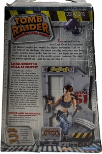 Playmates: Tomb Raider Starring Lara Croft - Area 51 Box Art