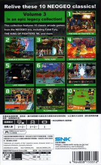 ACA NeoGeo Selection Vol. 3 Box Art