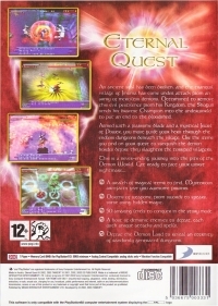 Eternal Quest (SLES-51624# disc) Box Art