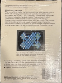 Mind Strike (Mattel Electronics) Box Art