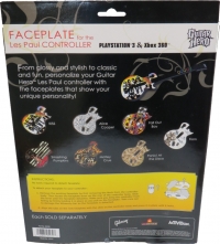 RedOctane The Official Guitar Hero Faceplace for the Les Paul Controller - Kiss Box Art