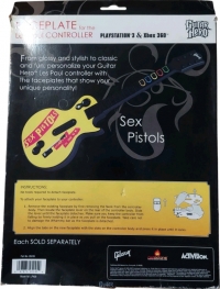 RedOctane The Official Guitar Hero Faceplate for the Les Paul Controller - Sex Pistols Box Art