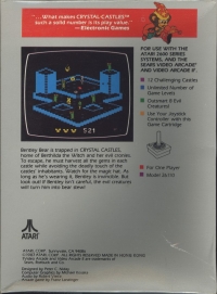 Crystal Castles (1987) Box Art