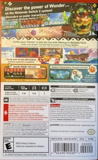 Super Mario Bros. Wonder: Nintendo Switch 2 Edition + Meetup in Bellabel Park Box Art