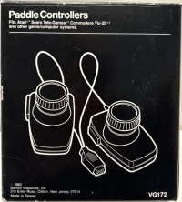 Gemini Video Games Paddle Controllers Box Art