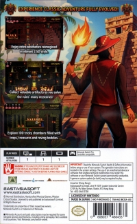 Montezuma's Revenge: The 40th Anniversary Edition Box Art