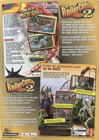 Roller Coaster Tycoon 2 & Time Twister Bundle Box Art