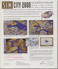 Sim City 2000 Box Art