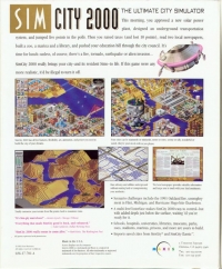 SimCity 2000 (026-27-701-A / IBM 386) Box Art