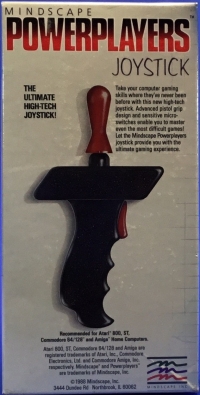 Mindscape Powerplayers Joystick Box Art