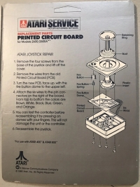 Atari Service Printed Circuit Board Box Art