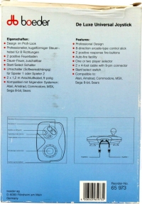 Döbbelin & Boeder De Luxe Universal Joystick H-4 Box Art
