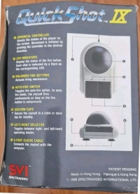 Quickshot IX Deluxe Joyball Controller Box Art