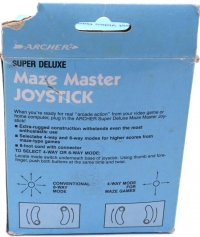 Archer Super Deluxe Maze Master Joystick Box Art