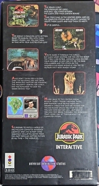 Jurrasic Park Interactive (not for resale) Box Art