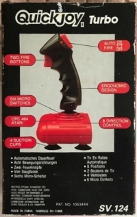 Quickjoy II Turbo SV.124 Box Art