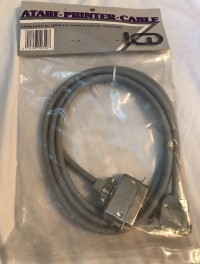 ICD Atari Printer Cable Box Art