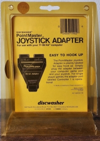 Discwasher Pointmaster Joystick Adapter Box Art