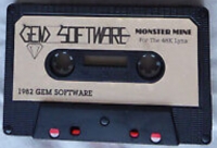 Monster Mine (Gem Software) Box Art