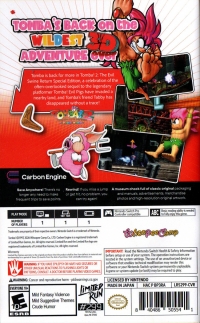Tomba! 2: The Evil Swine Return: Special Edition Box Art
