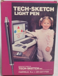 Tech-Sketch Light Pen Box Art