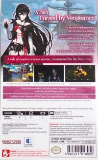 Tales of Berseria Remastered (Day 1 Edition) Box Art