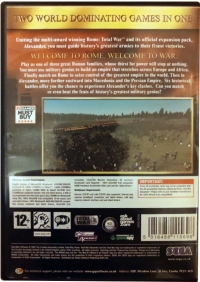 Rome: Total War: Gold Edition II (PEGI 12+ rating) Box Art