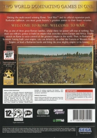 Rome: Total War: Gold Edition Box Art