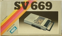 SV 669 Audio/Data Recorder Box Art