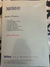 Xetec Graphix AT Printer Interface Box Art