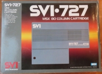 SVI MSX 80 Column Cartridge Box Art