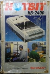 Sharp Hotbit HB-2400 Box Art