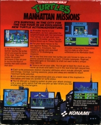 Teenage Mutant Ninja Turtles: Manhattan Missions Box Art