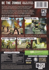 Stubbs the Zombie in Rebel Without a Pulse Box Art