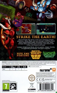 Shovel Knight Dig Box Art