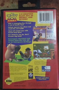 Toy Story (clamshell case) Box Art