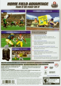NCAA Football 2005 Box Art