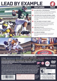 NCAA Football 08 Box Art