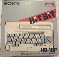 Sony Hit Bit Home Computer HB-10P Box Art