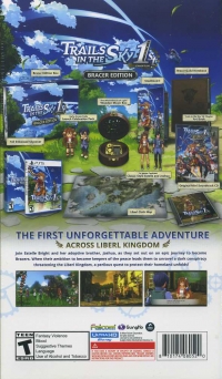 Trails in the Sky 1st Chapter Bracer Edition Box Art