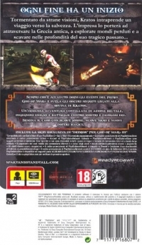 God of War: Il Fantasma de Sparta Box Art