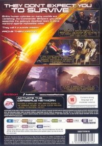 Mass Effect 2 Box Art