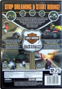 Harley Davidson: Race to the Rally Box Art