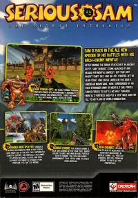 Serious Sam: The Second Encounter (PC Game of the Year) Box Art