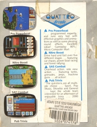 Quattro Arcade Box Art