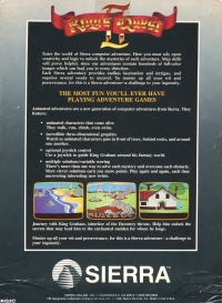 King's Quest II - Romancing the Throne (black box) Box Art